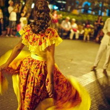 Afro-Colombian dances in Cartagena de Indias, Colombia. Photo © KIKE CALVO
